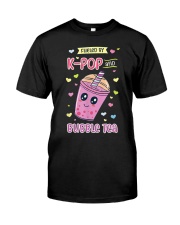 K Pop and Bubble Tea Classic T-Shirt front