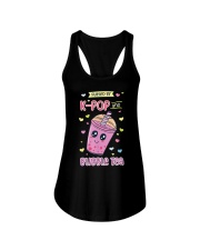 K Pop and Bubble Tea Ladies Flowy Tank tile