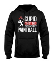 Valentines Day Paintball Hooded Sweatshirt tile