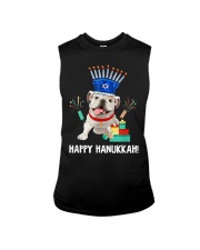 Bulldog Menorah Hat Sleeveless Tee tile