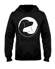 Labrador Retriever Cool Yin Yang Dog Hooded Sweatshirt tile
