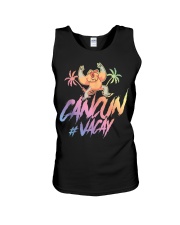 Monkey Cancun Party Trip Unisex Tank tile