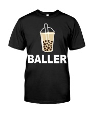 Baller Bubble Tea Classic T-Shirt front