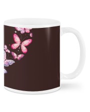 Pink Butterfly Heart I'm A Survivor Mugs tile
