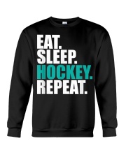 Eat Sleep Hockey Crewneck Sweatshirt tile