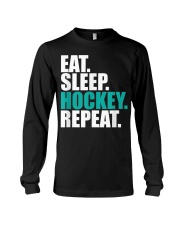 Eat Sleep Hockey Long Sleeve Tee tile