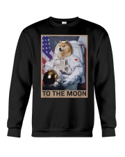 Dogecoin Astronaut To the Moon Crewneck Sweatshirt tile