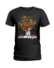 French Bulldog Xmas (1) Ladies T-Shirt tile