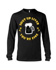 Dark Beer Drinking Saint Patricks Long Sleeve Tee tile