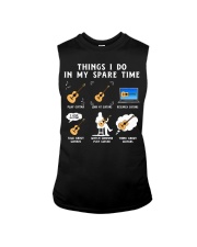 Things I Do In My Spare Time Guitar Player - Guitar Lover T-Shirt Sleeveless Tee tile