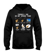 Things I Do In My Spare Time Guitar Player - Guitar Lover T-Shirt Hooded Sweatshirt tile