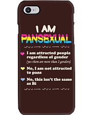 LGBT Pansexual Definition Phone Case tile