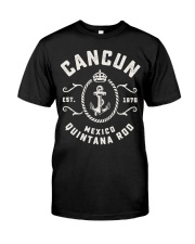 Cancun Mexico Spring Break Classic T-Shirt front