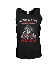 November Guy Devil Birthday Gifts for Boyfriend Husband Son Unisex Tank tile