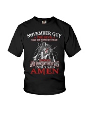 November Guy Devil Birthday Gifts for Boyfriend Husband Son Youth T-Shirt tile
