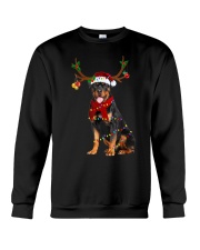 Santa Rottweiler Crewneck Sweatshirt tile