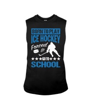 Born to play Hockey Sleeveless Tee tile
