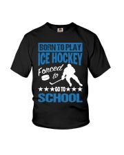 Born to play Hockey Youth T-Shirt tile