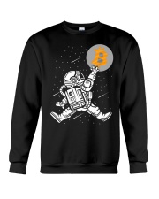 Bitcoin To The Moon Crewneck Sweatshirt tile