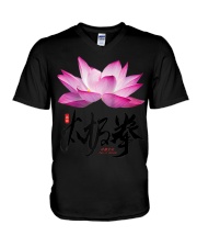 Lotus Tai Chi V-Neck T-Shirt tile