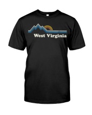Skiing 26 Classic T-Shirt front