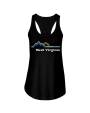 Skiing 26 Ladies Flowy Tank tile