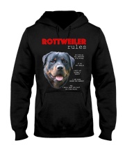 Rules for the owner of a Rottweiler Hooded Sweatshirt tile