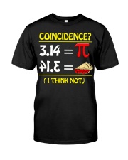 Pi day Pizza Math Classic T-Shirt front
