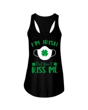 I'm Irish Don't Kiss Me Ladies Flowy Tank tile