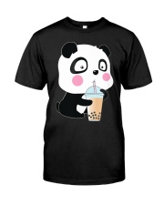 Bubble Tea Panda Classic T-Shirt front