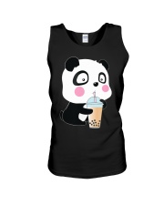 Bubble Tea Panda Unisex Tank tile