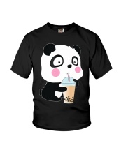 Bubble Tea Panda Youth T-Shirt tile