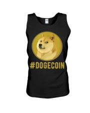 Dogecoin Meme Unisex Tank tile