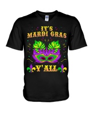 Its Mardi Gras Yall V-Neck T-Shirt tile