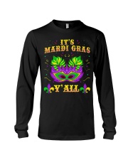 Its Mardi Gras Yall Long Sleeve Tee tile