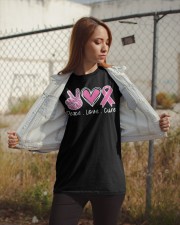 Peace Love Cure Faith Classic T-Shirt apparel-classic-tshirt-lifestyle-07