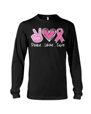 Peace Love Cure Faith Long Sleeve Tee tile