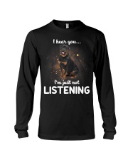 Rottweiler I Hear You Not Listening Long Sleeve Tee tile
