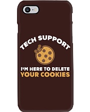 Tech Support I'm Here To Delete Your Cookies Phone Case tile