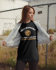Tech Support I'm Here To Delete Your Cookies Classic T-Shirt apparel-classic-tshirt-lifestyle-07