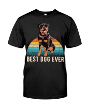 Rottweiler Best Dog Classic T-Shirt front