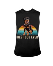 Rottweiler Best Dog Sleeveless Tee tile