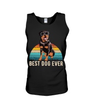 Rottweiler Best Dog Unisex Tank tile