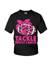 Tackle Breast Cancer Awareness Youth T-Shirt tile