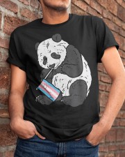 Panda Bear Transgender Flag Trans Pride LGBT Animal Classic T-Shirt apparel-classic-tshirt-lifestyle-26