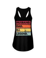 Husband Dad DJ Legend Ladies Flowy Tank tile
