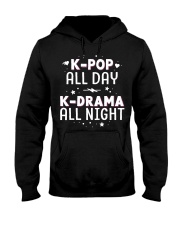 All Day K-Drama All Night KDrama Hooded Sweatshirt tile