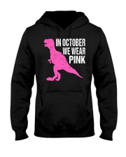 In October We Wear Pink Breast Cancer Awareness Hooded Sweatshirt tile