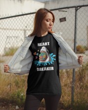 Valentines Day Shark Heart Breaker Classic T-Shirt apparel-classic-tshirt-lifestyle-07