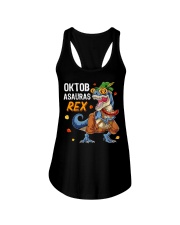 Oktoberfest T-Rex Ladies Flowy Tank tile